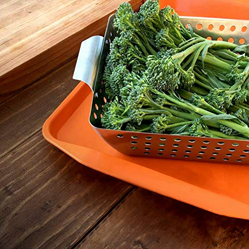 Yukon Glory Set of 3 Professional Barbecue Mini Grilling Basket Se...