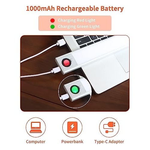 72 Led Under Cabinet Lights,11.8inch 3 Colors Motion Sensor Light,...