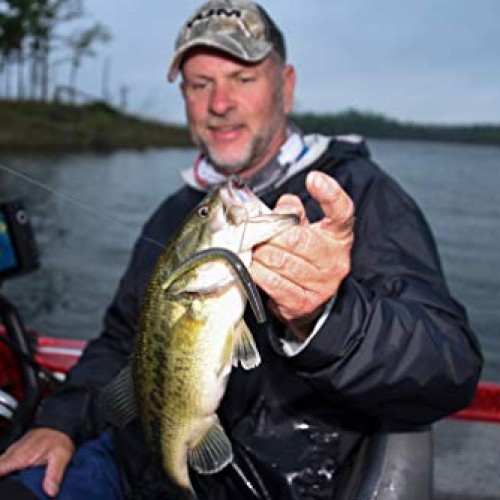 Yum Dinger Classic Worm All-Purpose Soft Plastic Bass Fishing Lure...