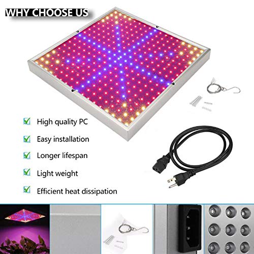 30W Led Grow Light 290 LEDs with Red Blue Light for Indoor Plant G...