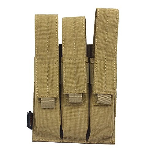 Yunshao Tactical Triple Mag Pouch TAN