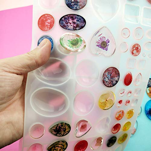 Jewelry Casting Molds,Gem Jewelry Silicone Casting Mold, for Resin...