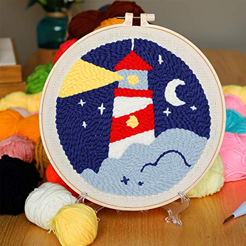 Monks Cloth,Punch Needle Cloth Fabric Embroidery Fabric Needlework...