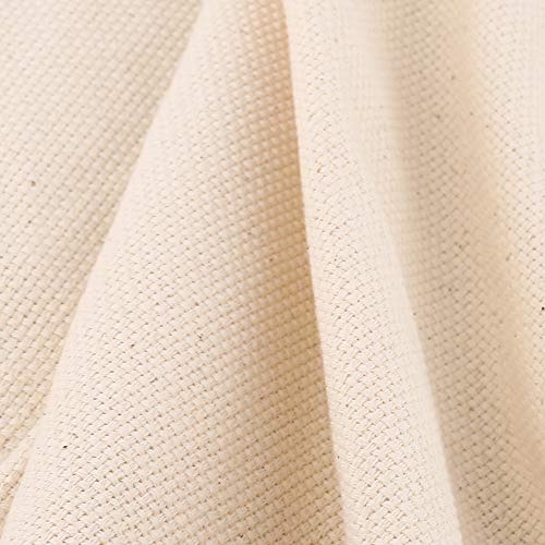 Monks Cloth,Punch Needle Cloth Fabric Embroidery Fabric Needlework...