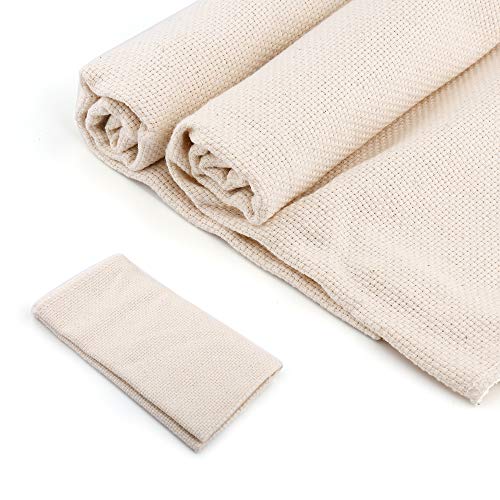 Monks Cloth,Punch Needle Cloth Fabric Embroidery Fabric Needlework...