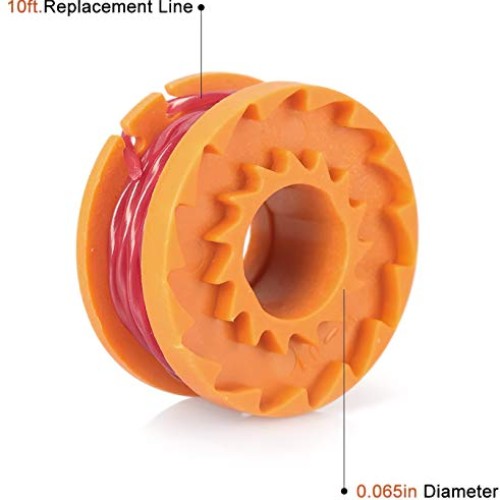 YWTESCH Replacement Trimmer Spool Line for Worx, 13 Pack 12 Pack ...