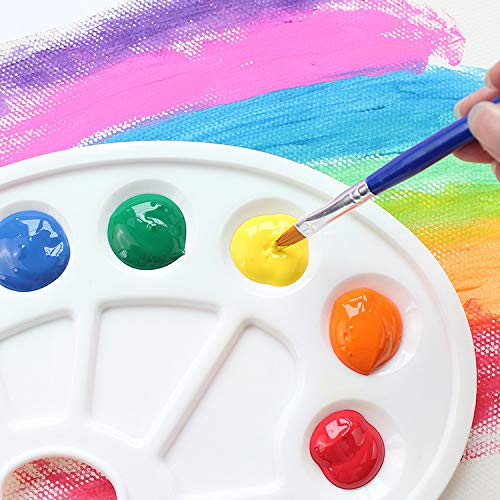 YXQSED-3 Pieces Paint Tray Palettes with Thumb Hole - Best for Acr...