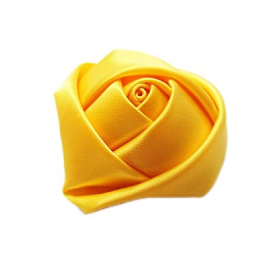 YYCRAFT 2 Satin Rose Flower for Wedding Bride Bouquet CraftPack ...