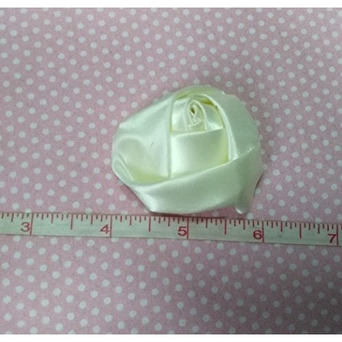 YYCRAFT Pack Of 20 Satin 4d Rose 2 Craft Wedding Bride Bouquet Ro...