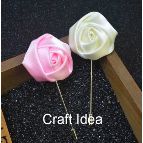 YYCRAFT Pack Of 20 Satin 4d Rose 2 Craft Wedding Bride Bouquet Ro...
