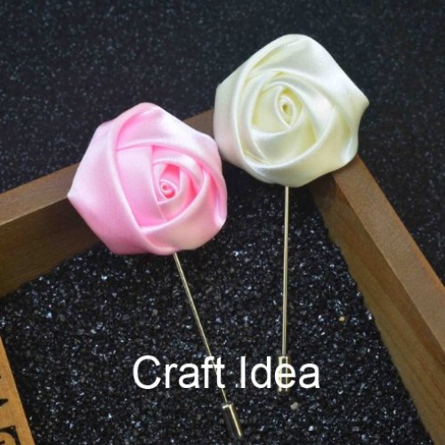 YYCRAFT Pack Of 20 Satin 4d Rose 2 Craft Wedding Bride Bouquet Ro...