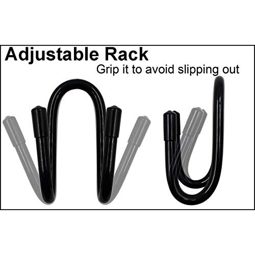 YYST Flexible Over The Seat Hard Hat Rack Holder -2/PK- No Hard Hat