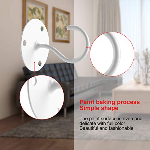 Ceiling Hooks for Hanging Plants - Metal Plant Bracket Iron Wall M...