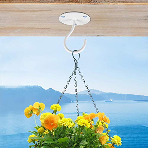 Ceiling Hooks for Hanging Plants - Metal Plant Bracket Iron Wall M...