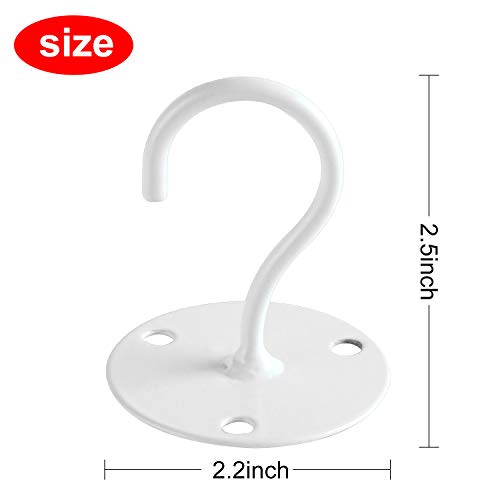 Ceiling Hooks for Hanging Plants - Metal Plant Bracket Iron Wall M...