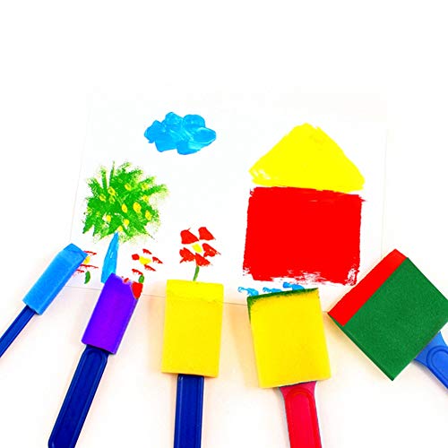 YZNlife 52 pcs Sponge Paint Brushes Kits Painting Brushes Tool Kit...