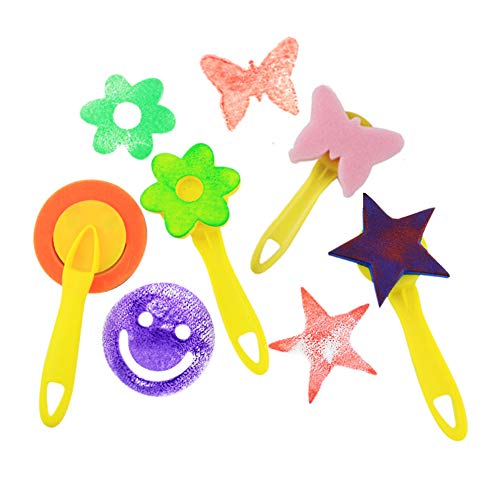 YZNlife 52 pcs Sponge Paint Brushes Kits Painting Brushes Tool Kit...