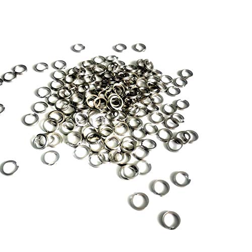 Z&S Pack of 252pcs Heavy Duty Stainless Steel Split Rings and Plie...