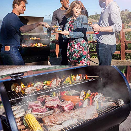 Z GRILLS ZPG-450A 2020 Upgrade Wood Pellet Grill & Smoker 6 in 1 B...