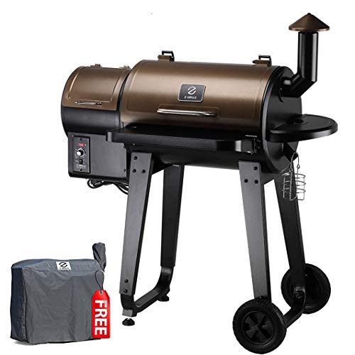 Z GRILLS ZPG-450A 2020 Upgrade Wood Pellet Grill & Smoker 6 in 1 B...