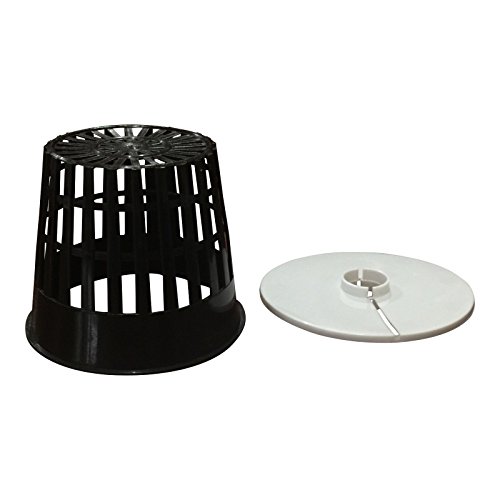 Net Pot 3 inch with Lids Mesh Hydroponic Aeroponic Orchid Round - ...
