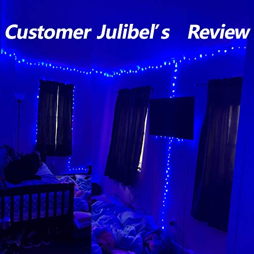 ZAECANY LED String Lights 99ft 300 LEDs Fairy String Lights for Be...