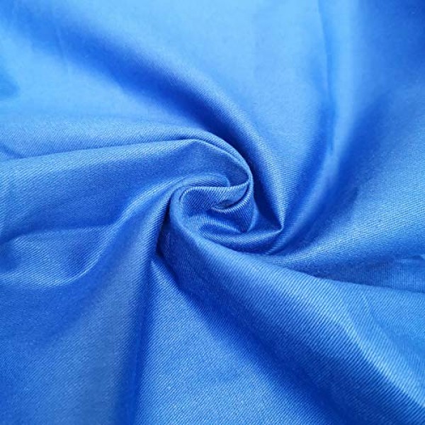 ZAIONE Solid Color 100% Cotton Fabric by The Yard Width 62 Soft T...