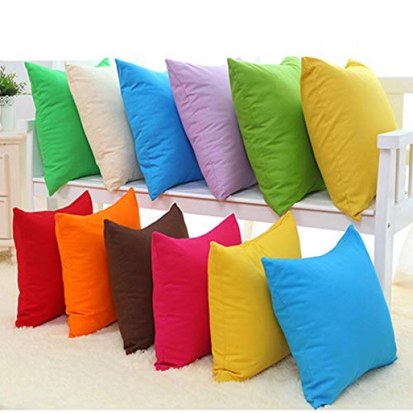 ZAIONE Solid Color 100% Cotton Fabric by The Yard Width 62 Soft T...