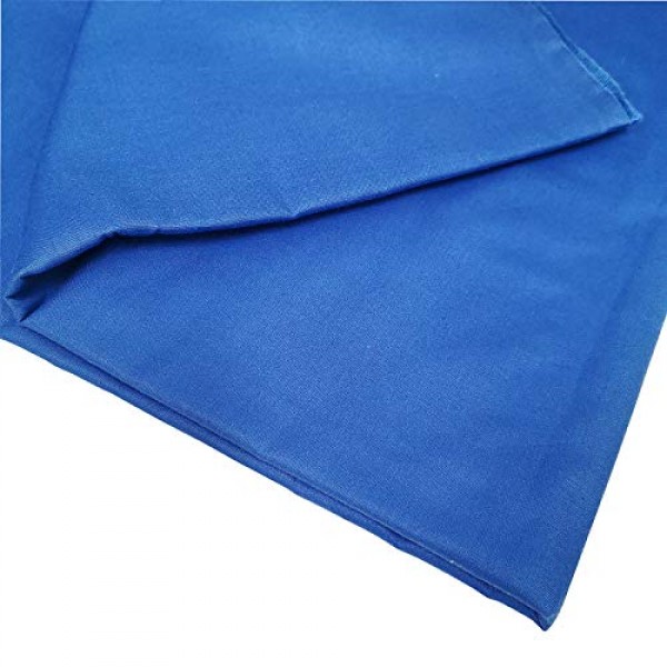 ZAIONE Solid Color 100% Cotton Fabric by The Yard Width 62 Soft T...