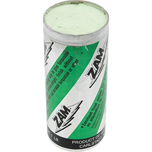 Zam Buffing Compound Silver Turquoise Polishing 1 Lb.