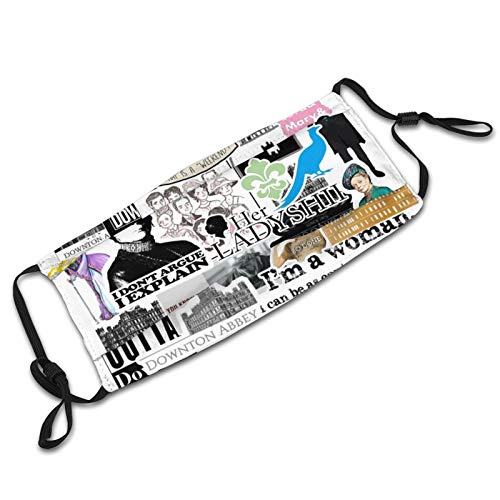 Downton Abbey Tv Shows Face Mask Balaclava Fashion Design Reusable...