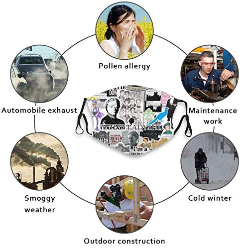 Downton Abbey Tv Shows Face Mask Balaclava Fashion Design Reusable...