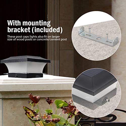 ZCFXGHH Led Outdoor Solar Light Ip65 Waterproof Outdoor Fence Door...