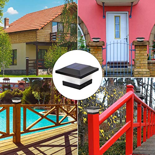 ZCFXGHH Led Outdoor Solar Light Ip65 Waterproof Outdoor Fence Door...