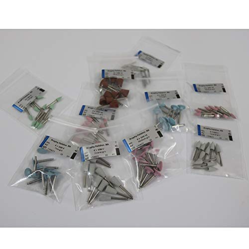 Silicone Polishing Kit,50pcs Silicone Polishing Bur Bit Kits for C...
