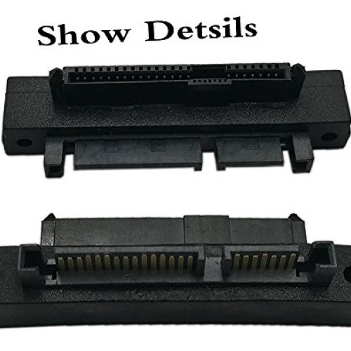 zdyCGTime SAS 22 Pin to 7 Pin + 15 Pin SATA Hard Disk Drive Raid A...