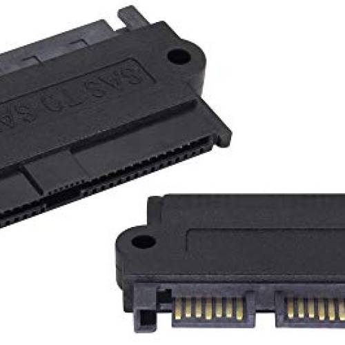 zdyCGTime SAS 22 Pin to 7 Pin + 15 Pin SATA Hard Disk Drive Raid A...
