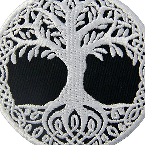 Yggdrasil The Tree of Life in Norse Patch Embroidered Badge Iron O...