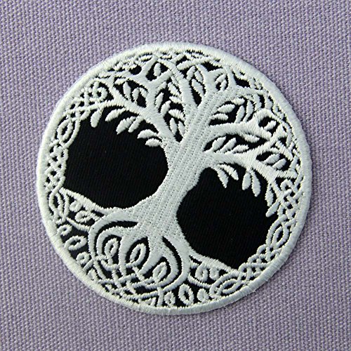 Yggdrasil The Tree of Life in Norse Patch Embroidered Badge Iron O...