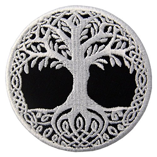 Yggdrasil The Tree of Life in Norse Patch Embroidered Badge Iron O...