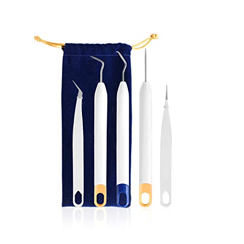 6 Pieces Craft Vinyl Weeding Tools Set Stainless Steel Precision C...