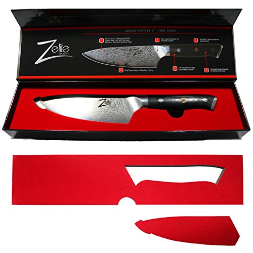 Zelite Infinity Chef Knife 6 Inch - Alpha-Royal Series - Japanese ...