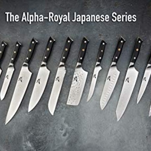 Zelite Infinity Chef Knife 6 Inch - Alpha-Royal Series - Japanese ...