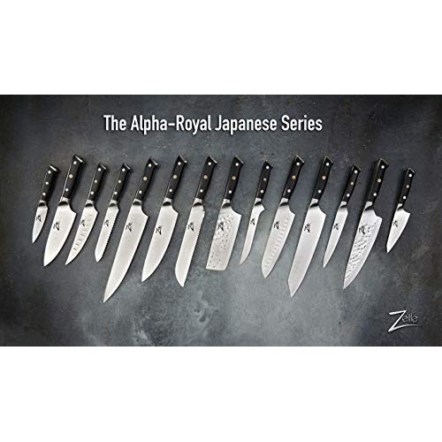 Zelite Infinity Chef Knife 6 Inch - Alpha-Royal Series - Japanese ...