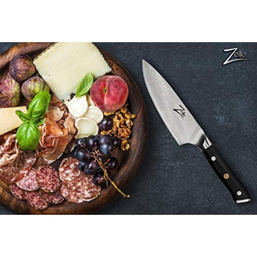 Zelite Infinity Chef Knife 6 Inch - Alpha-Royal Series - Japanese ...