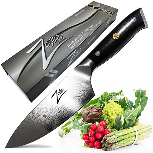 Zelite Infinity Chef Knife 6 Inch - Alpha-Royal Series - Japanese ...