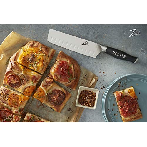 Zelite Infinity Nakiri Chef Knife 7 Inch - Comfort-Pro Series - Ge...