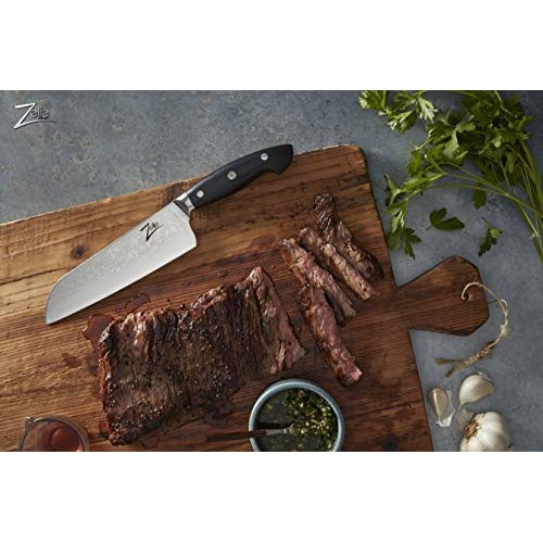 Zelite Infinity Santoku Knife 7 Inch - Executive-Plus Series - Jap...