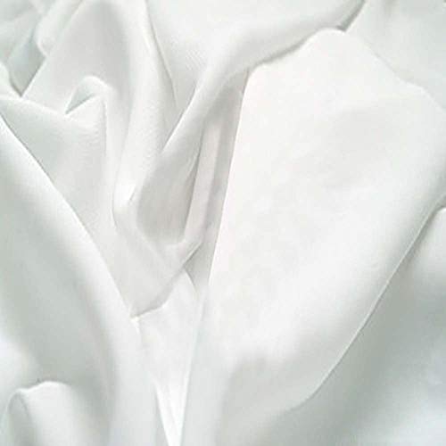 Zen Creative Designs Cotton Fabric, Solid White, 60 Wide by 1 Yar...