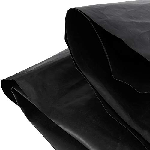 ZEONHAK 2 Pack 5 x 6.5 Feet 15.7 Mil Pond Liner, Thickened Pond Sk...